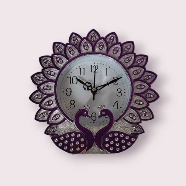Shreya Enterprise Analog 24 cm X 24 cm Wall Clock