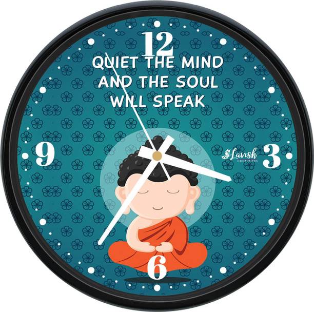 LCkart Analog 32 cm X 32 cm Wall Clock