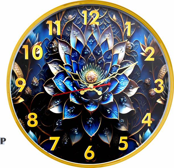 DivineCrafts Analog 30.5 cm X 30.5 cm Wall Clock