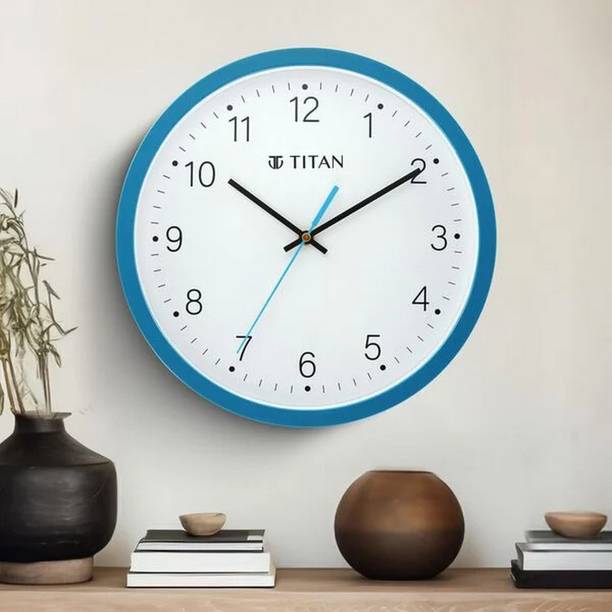 Titan Analog 28 cm X 28 cm Wall Clock