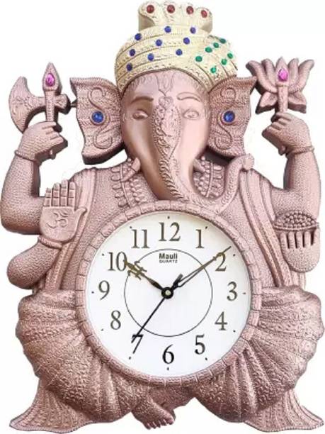 Kadio एनालॉग 39 cm X 34 cm दीवार घड़ी