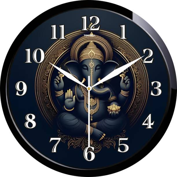 TONVELL Analog 25 cm X 25 cm Wall Clock