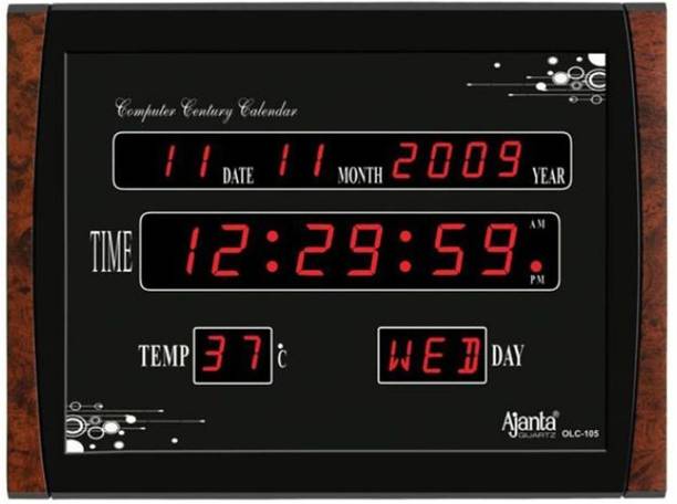 AJANTA Digital 30 cm X 40 cm Wall Clock