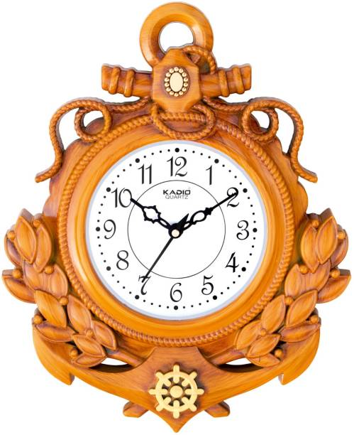 Kadio Analog 28 cm X 23 cm Wall Clock