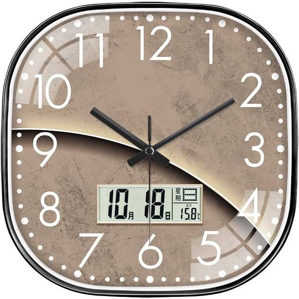 DEEP ENTERPRISE Digital 30 cm X 30 cm Wall Clock