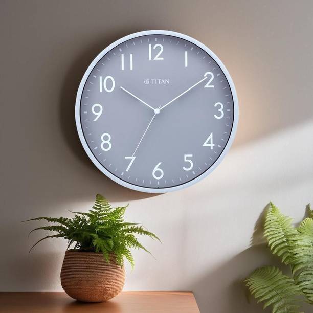 Titan Analog 29.5 cm X 29.5 cm Wall Clock