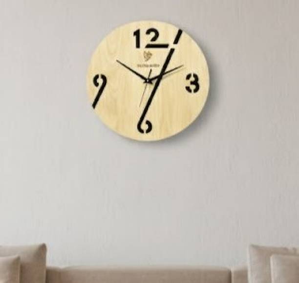 YAARANSH Analog 38 cm X 38 cm Wall Clock
