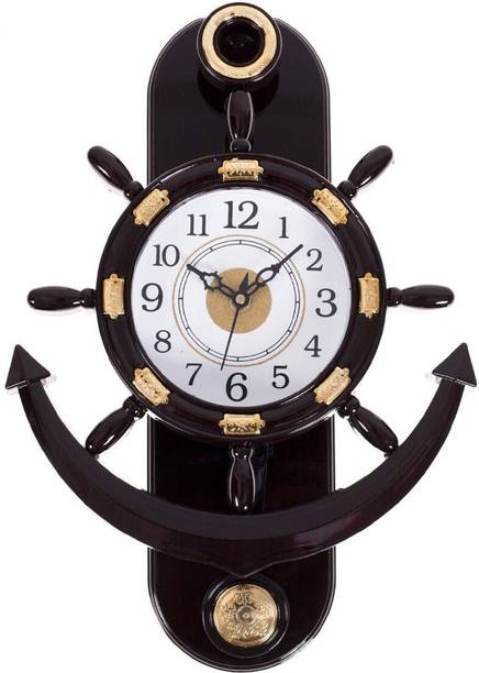 arritam एनालॉग 38 cm X 26 cm दीवार घड़ी