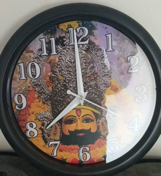 Sunshin Analog 25 cm X 25 cm Wall Clock
