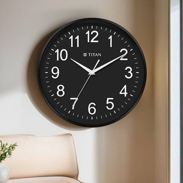 Titan Analog 30 cm X 30 cm Wall Clock