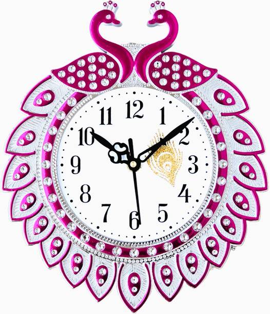 Gangaram creation Analog 33 cm X 26 cm Wall Clock
