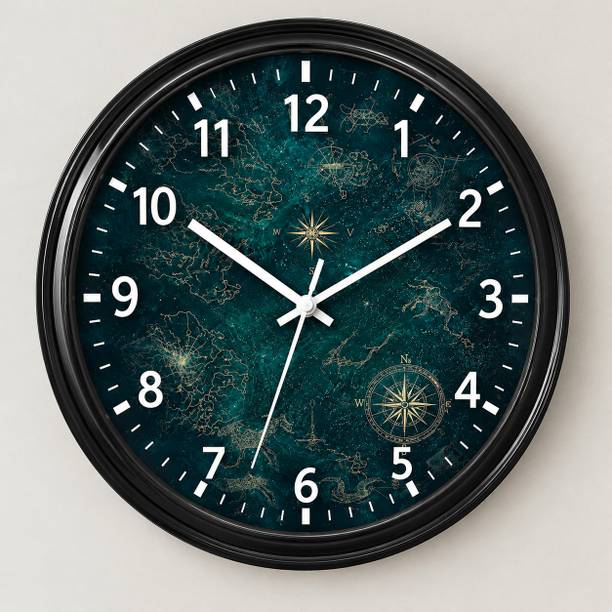 SASU ENTERPRISES Analog 25 cm X 25 cm Wall Clock