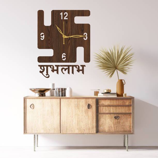 Kanbi Decor Analog 25 cm X 25 cm Wall Clock