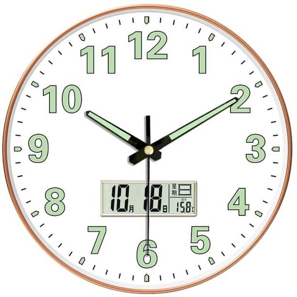 AshandRoh Digital 21 cm X 27 cm Wall Clock