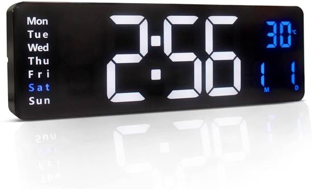 VYATIRANG Digital 12 cm X 38 cm Wall Clock