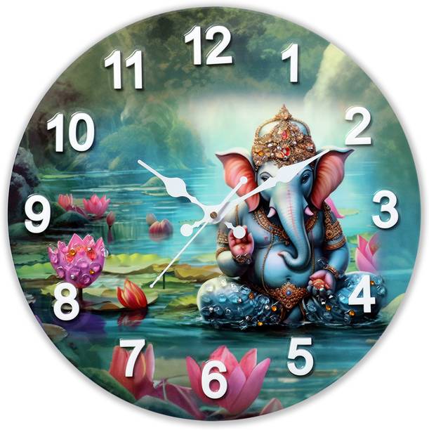 Masstone Analog 30 cm X 30 cm Wall Clock