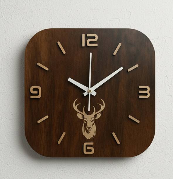 FASTQT Analog 25 cm X 25 cm Wall Clock
