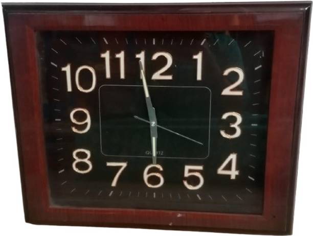 Floweraura Digital 43 cm X 50 cm Wall Clock