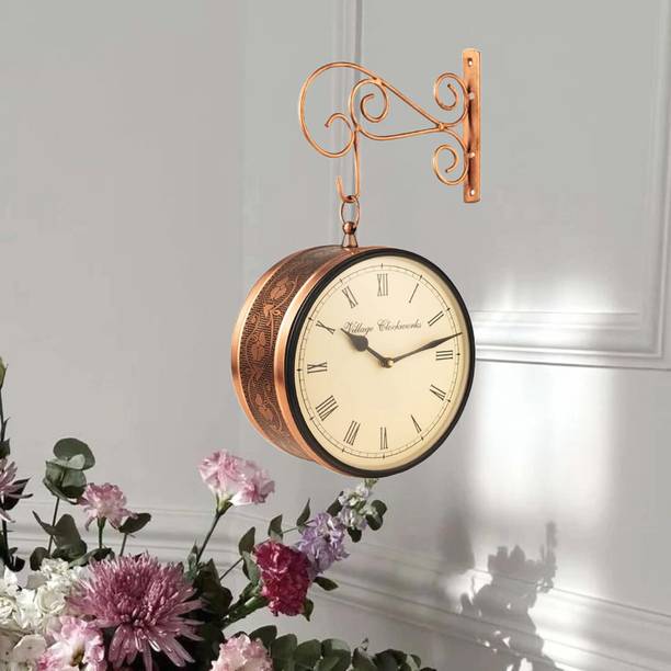 ROYALCRAFTS Analog 21 cm X 21 cm Wall Clock