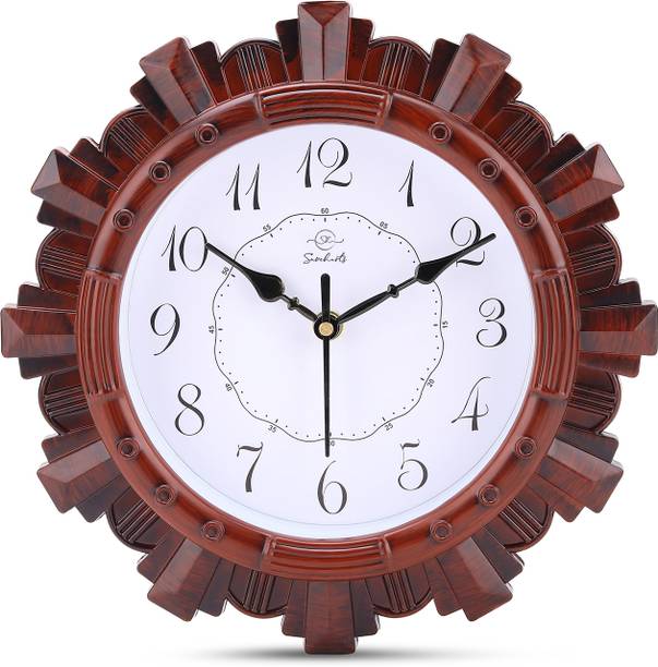 Suveharts Analog 24 cm X 24 cm Wall Clock
