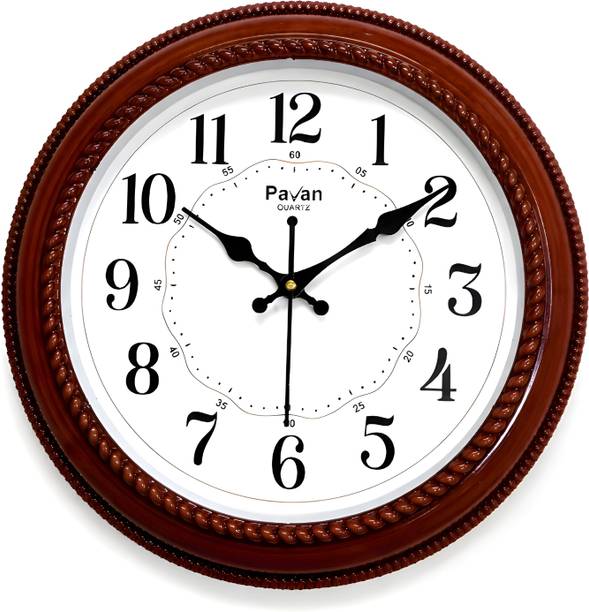 PAVAN Analog 29 cm X 30 cm Wall Clock