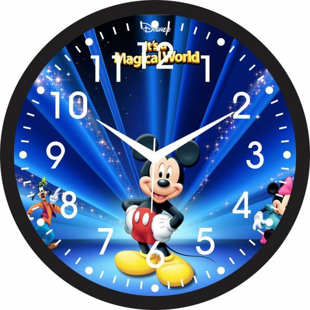 SAGAR HANDICRAFT Analog 25 cm X 25 cm Wall Clock
