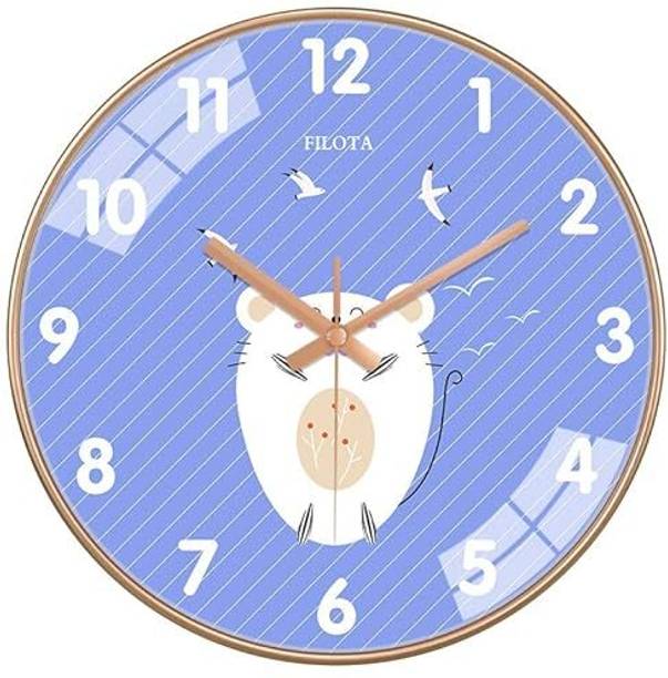 GRACIOUS MART Analog-Digital 12 cm X 24 cm Wall Clock