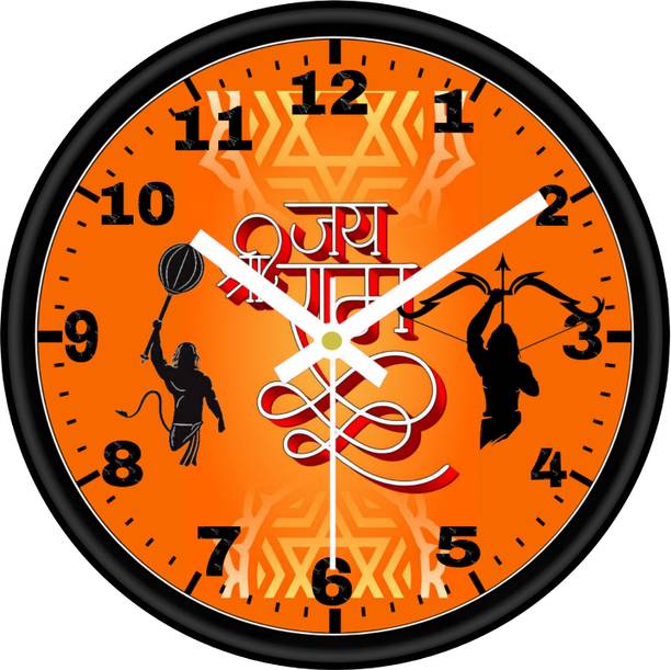 FASWLD Analog 25 cm X 25 cm Wall Clock