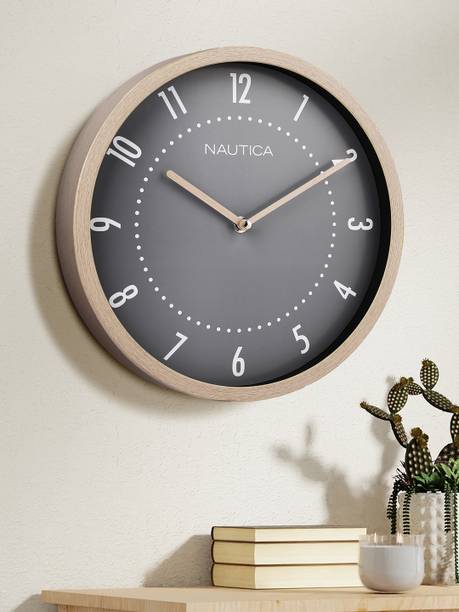 Nautica Analog 30 Cm X 30 Cm Wall Clock