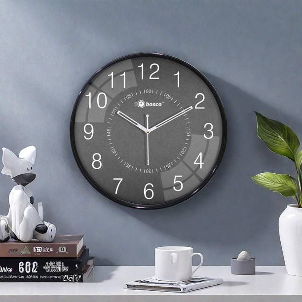 BOSCO Analog 33 cm X 33 cm Wall Clock