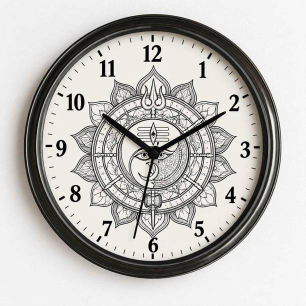SASU ENTERPRISES Analog 25 cm X 25 cm Wall Clock