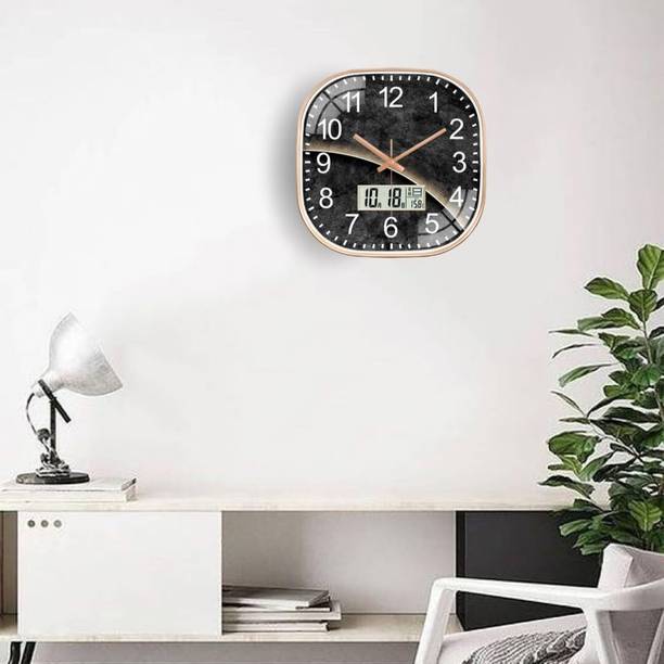 WHISKET Digital 30 cm X 30 cm Wall Clock