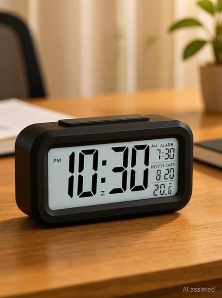 STARVOKES Digital 10 cm X 16 cm Wall Clock