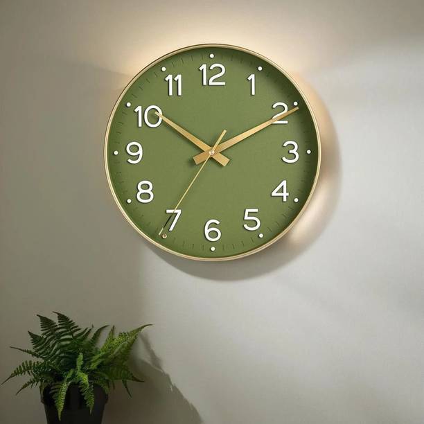 Star Work Analog 29 cm X 29 cm Wall Clock