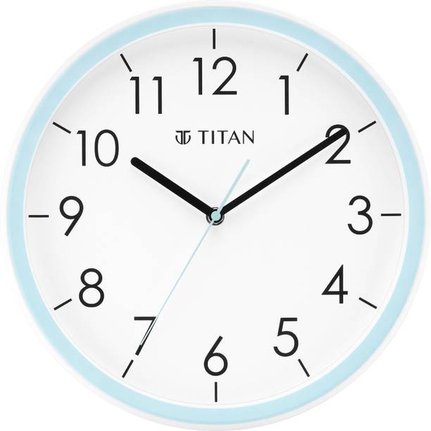 Titan Analog 32.5 cm X 32.5 cm Wall Clock