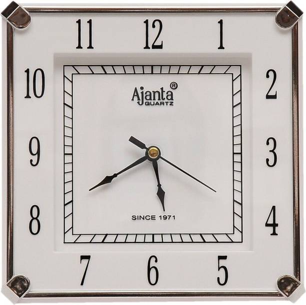 AJANTA Analog 19 cm X 19 cm Wall Clock