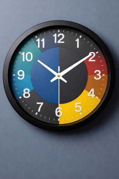 DivineCrafts Analog 25 cm X 25 cm Wall Clock