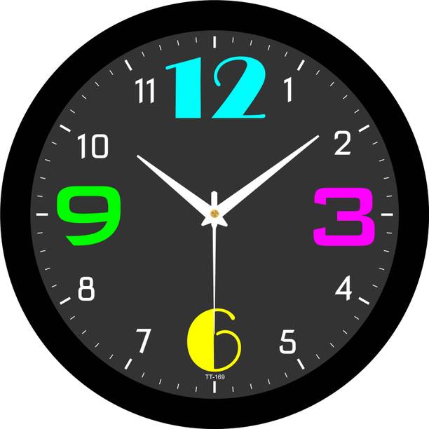 TrendsTube Analog 25 cm X 25 cm Wall Clock