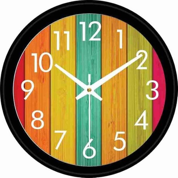 jv enterprises Analog 25.4 cm X 25.4 cm Wall Clock