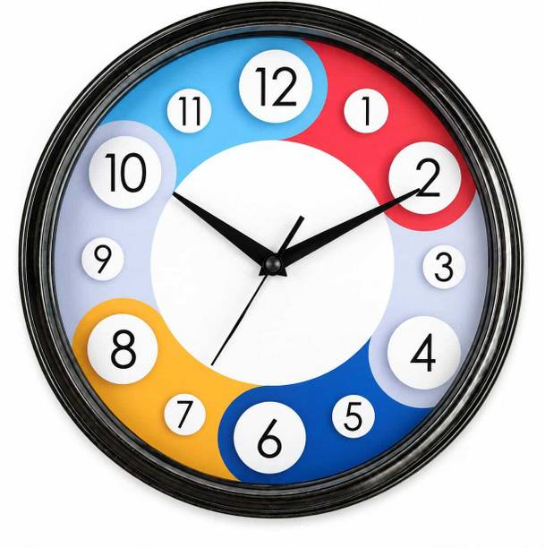 SASU ENTERPRISES Analog 25 cm X 25 cm Wall Clock