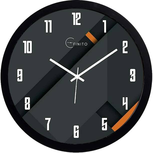 Efinito Analog 34 cm X 34 cm Wall Clock