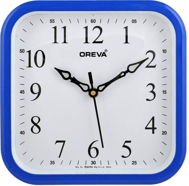 OREVA एनालॉग 20 cm X 20 cm दीवार घड़ी