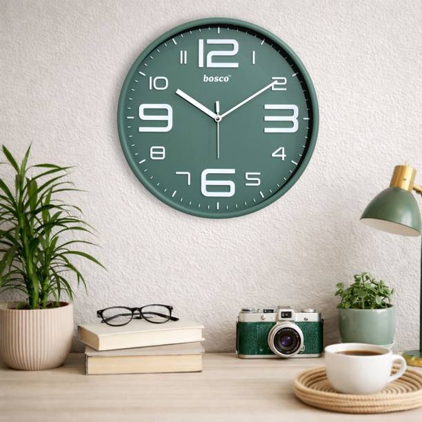 BOSCO Analog 30 cm X 30 cm Wall Clock