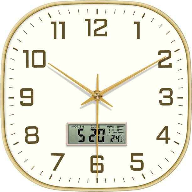 AshandRoh Analog-Digital 30 cm X 30 cm Wall Clock