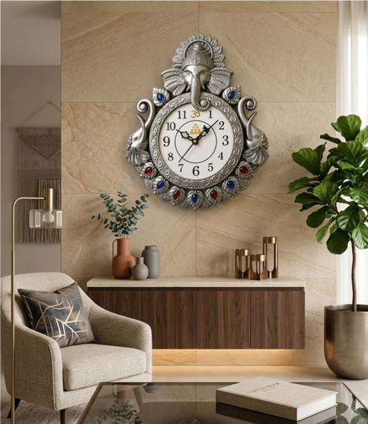 vinodn Analog 24 cm X 29 cm Wall Clock