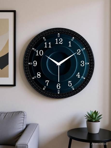 DivineCrafts Analog 25 cm X 25 cm Wall Clock