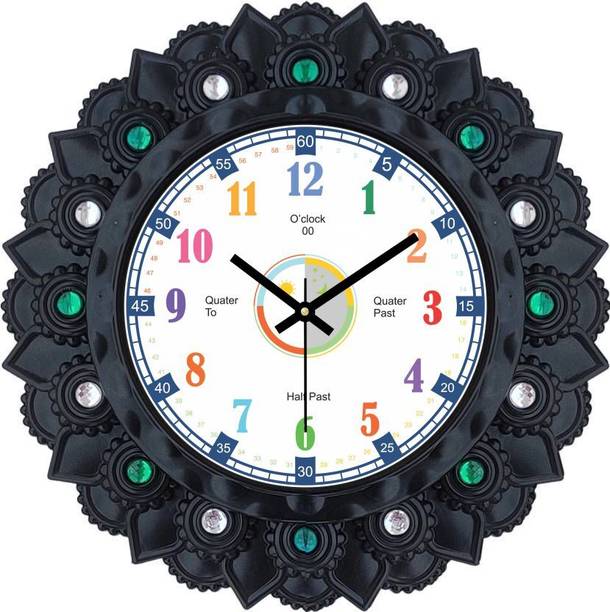 DivineCrafts Analog 25 cm X 25 cm Wall Clock
