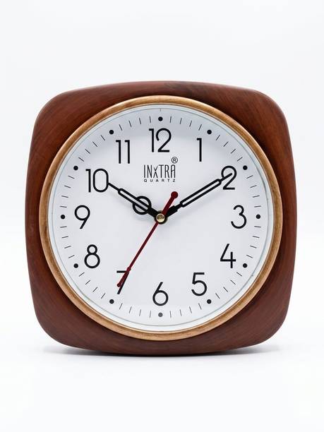 INXTRAQUARTZ Analog 19 cm X 19 cm Wall Clock