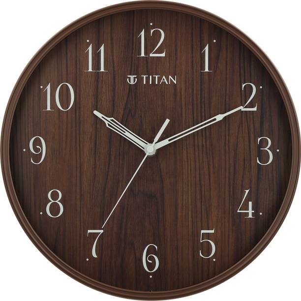 Titan Analog 31 cm X 31 cm Wall Clock
