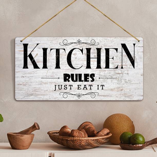 KOTART Kitchen Quotes Wall Hangers for Kitchen Restuarnt Home Wall Décor